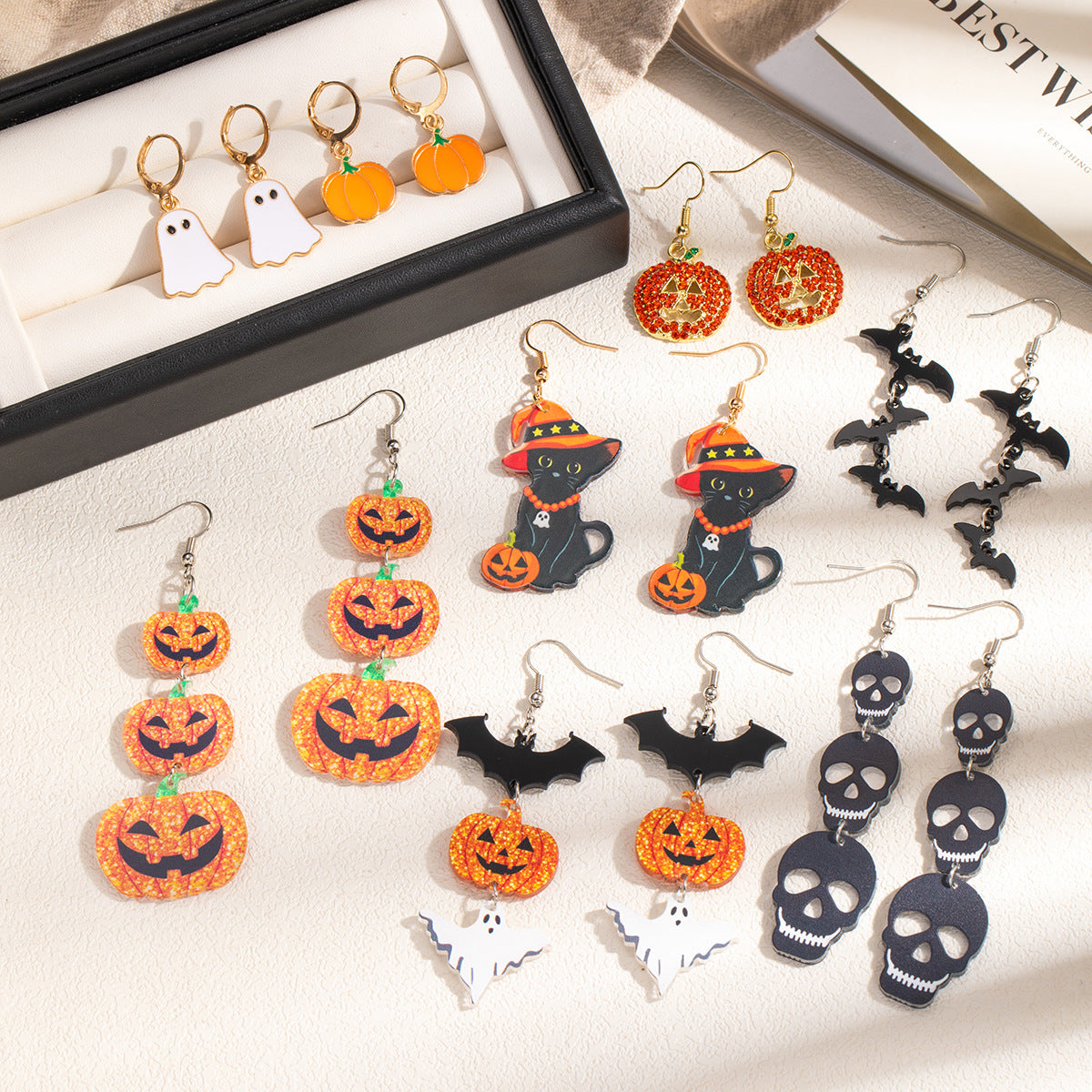 Halloween Acrylic Earrings