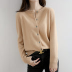 Women's Relaxed Open-Front Knit Cardigan