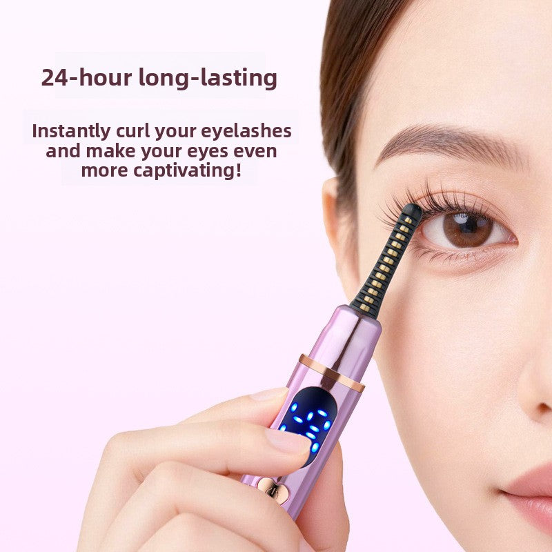 Electric Heated Eyelash Curler with Digital Display