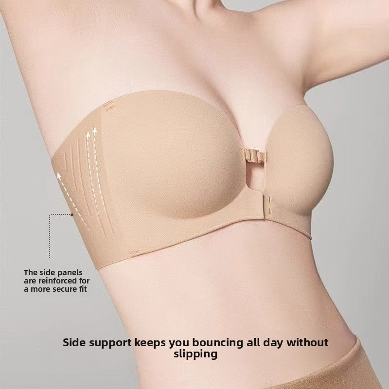 Women's Front-Closure Push-Up Bra