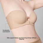 Women's Front-Closure Push-Up Bra