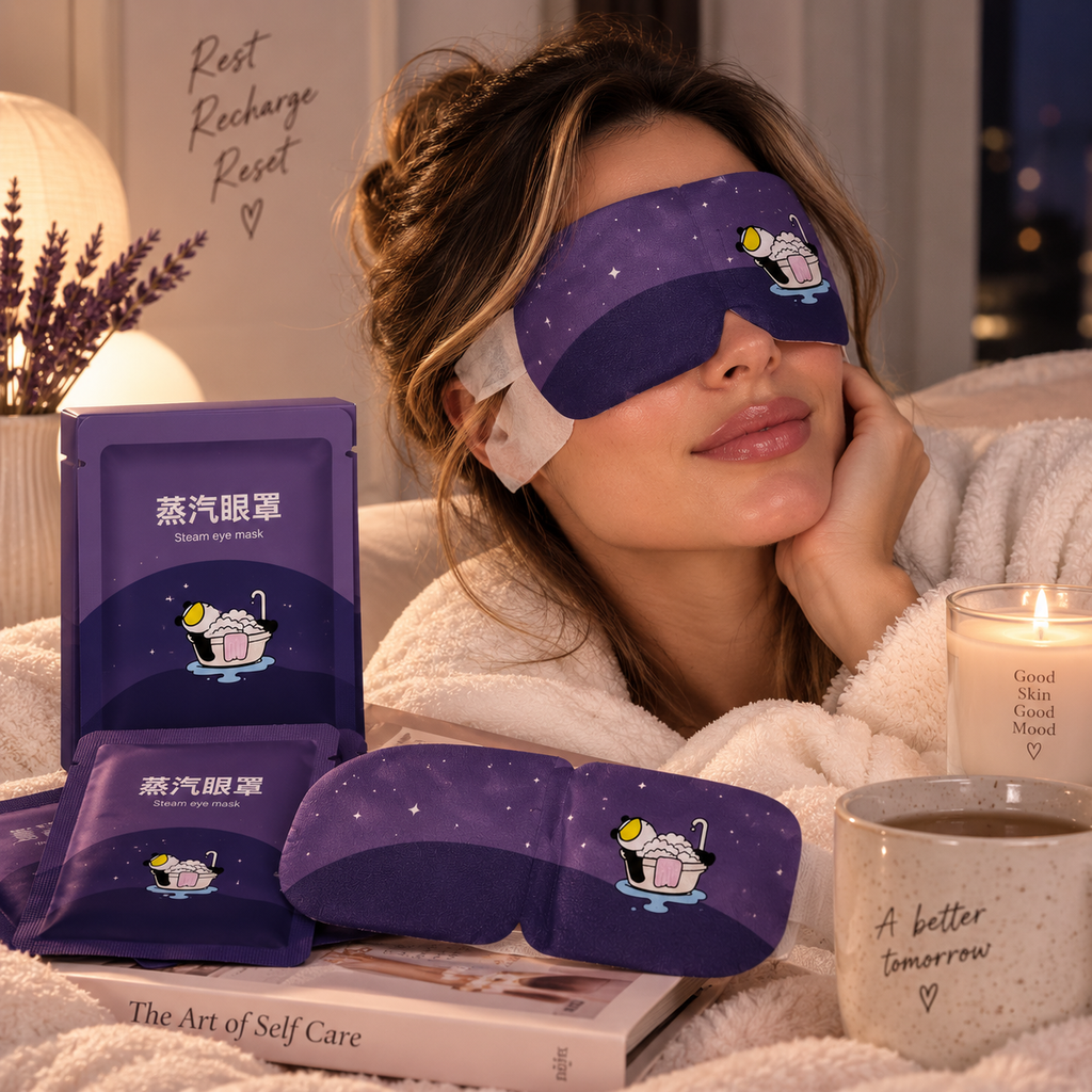 Heated Steam Eye Mask for Sleep and Relaxation