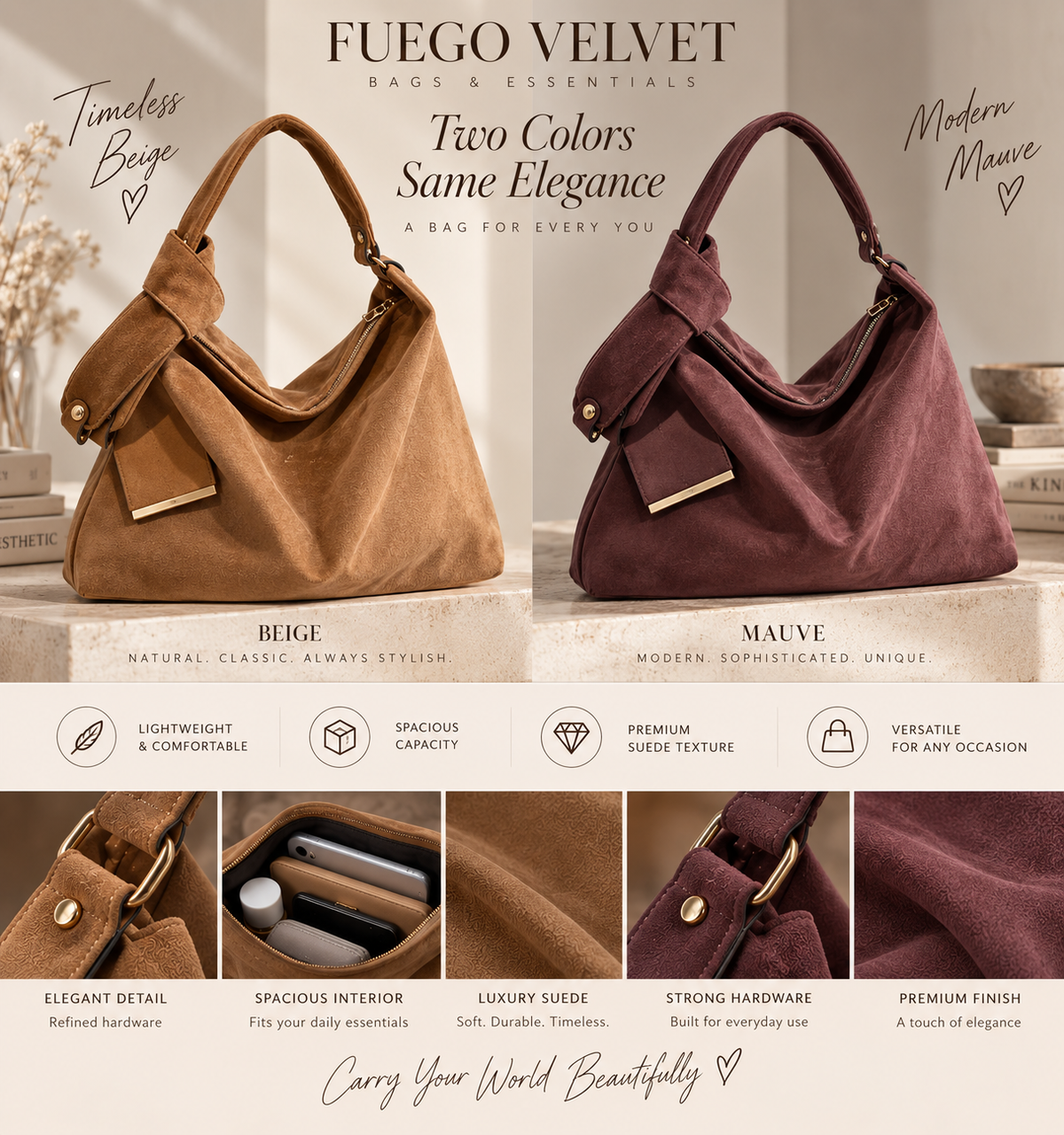 Ins Style Key Storage Commuter Tote Bag