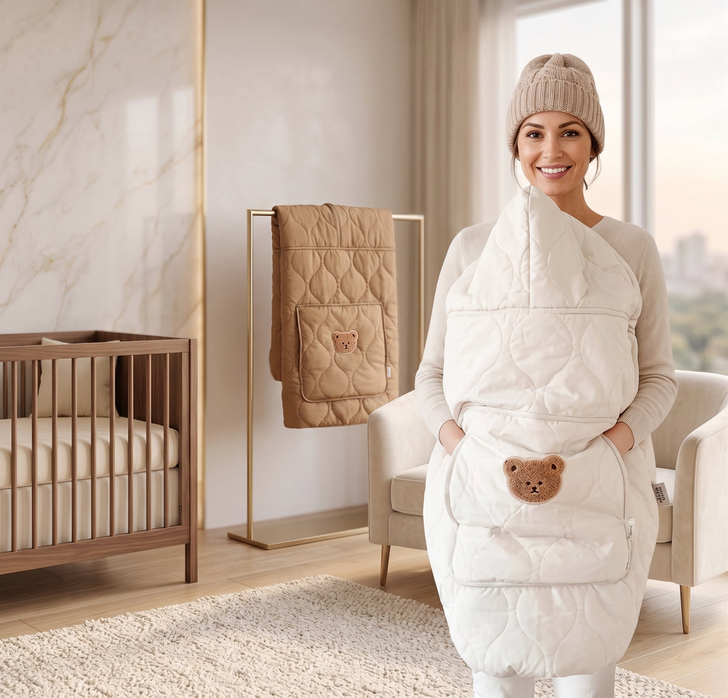 Windproof Winter Baby Blanket – Cotton Animal Patterns