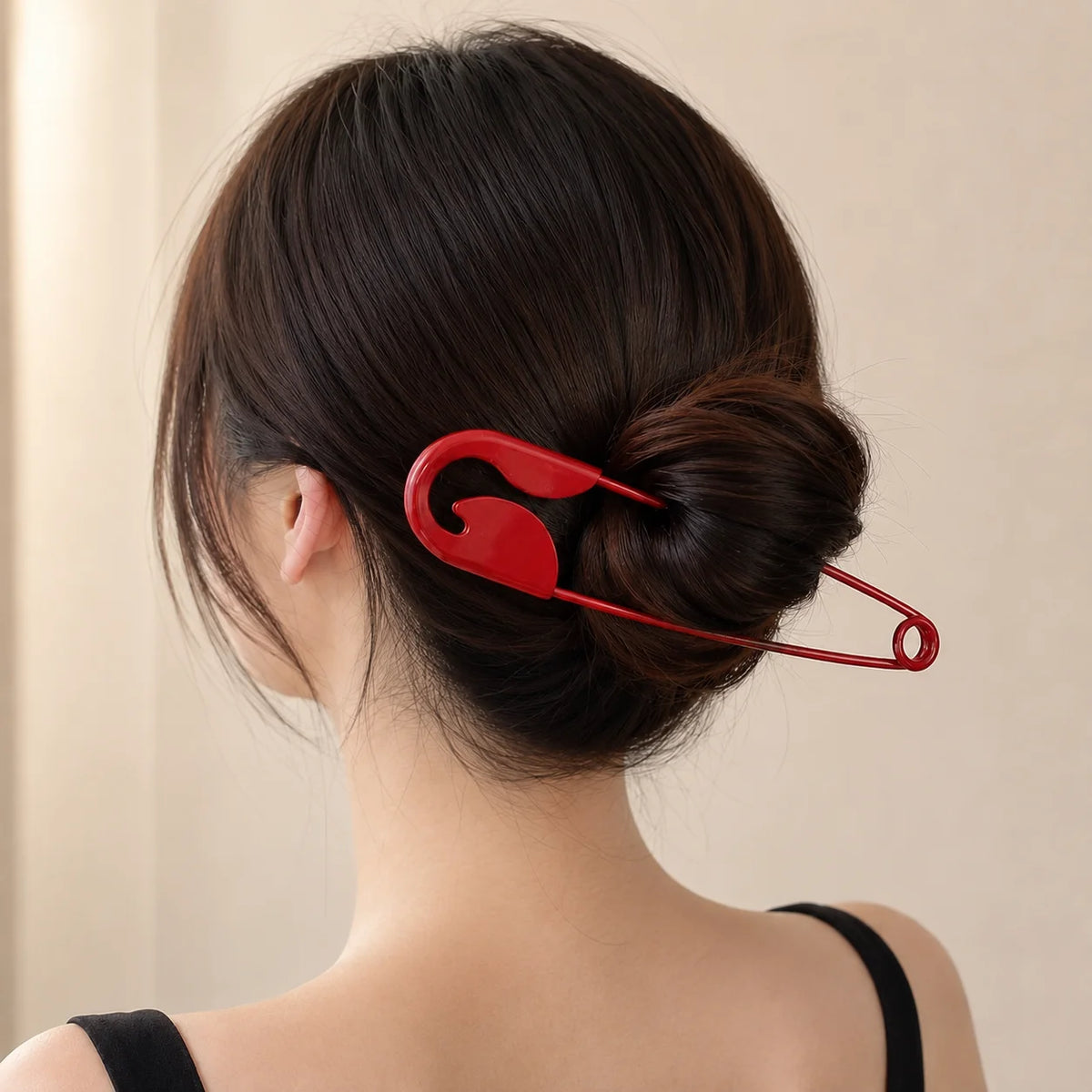 Metal Shark Clip Hair Pin – Strong Grip Alloy Claw for Thick Hair & Buns