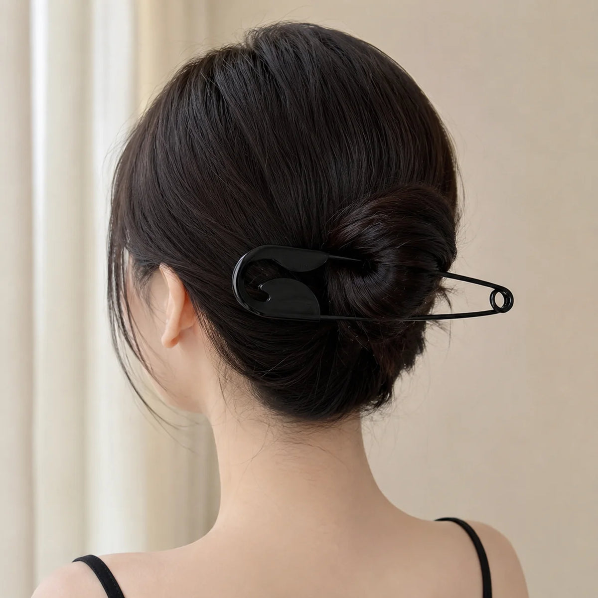 Metal Shark Clip Hair Pin – Strong Grip Alloy Claw for Thick Hair & Buns