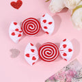 Cute Lollipop Heart Butterfly Bow Hair Clips for Girls – Sweet Kids Hair Accessory (1 Pair)