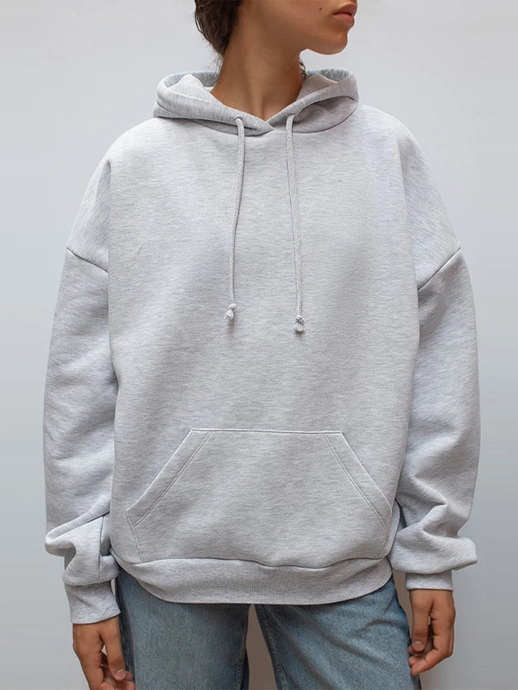 Women's Sequin Angel Wings Hoodie | Y2K Oversized Pullover Jacket