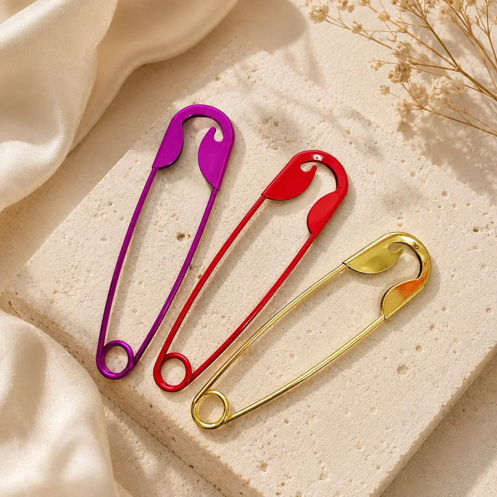 Metal Shark Clip Hair Pin – Strong Grip Alloy Claw for Thick Hair & Buns