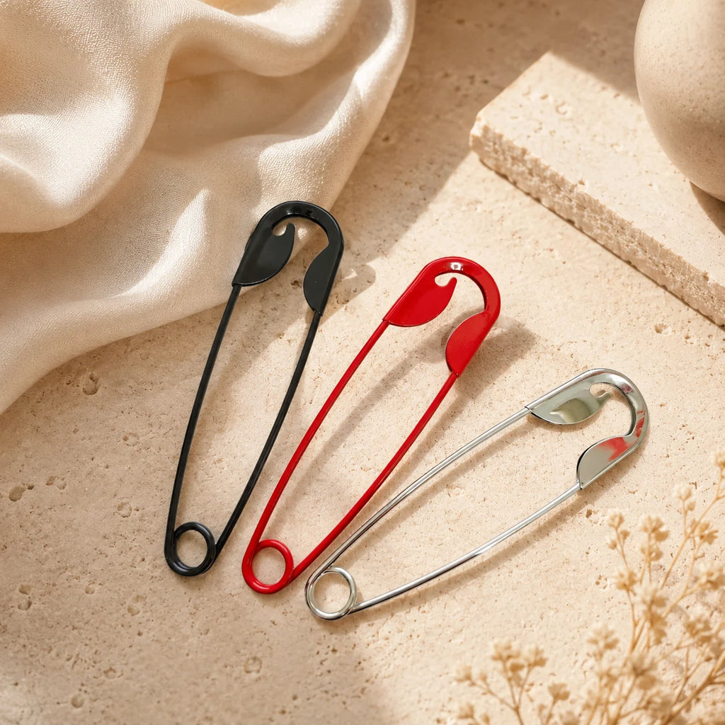Metal Shark Clip Hair Pin – Strong Grip Alloy Claw for Thick Hair & Buns
