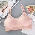 Padded Bandeau Tube Top Bra – Wireless Comfort Crop Top with Adjustable Straps
