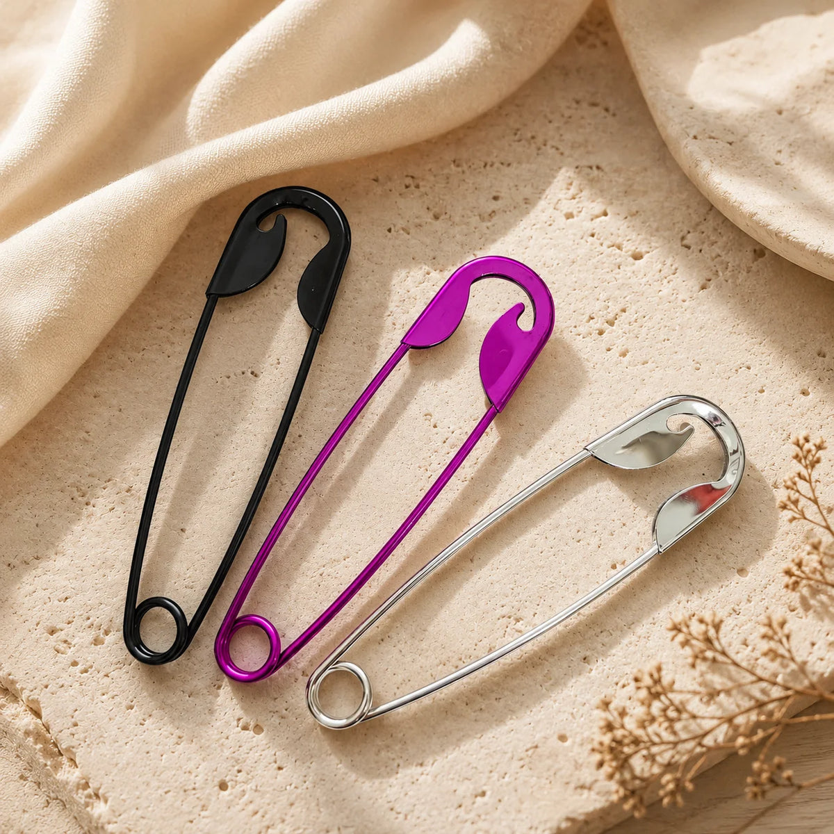 Metal Shark Clip Hair Pin – Strong Grip Alloy Claw for Thick Hair & Buns
