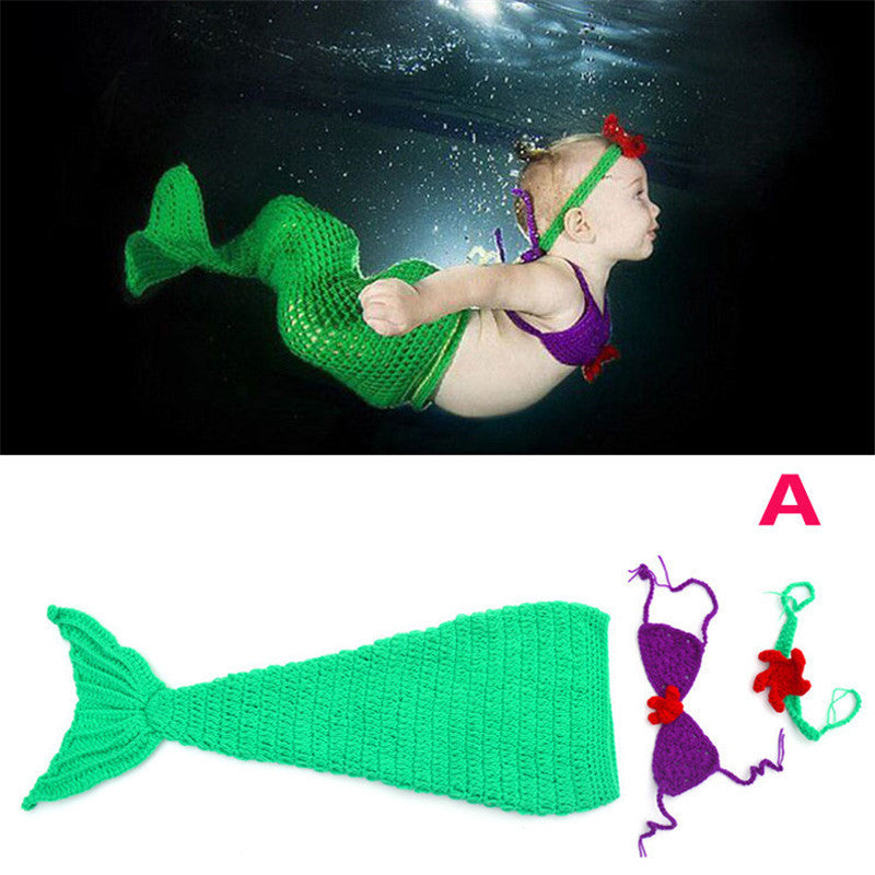 Baby Mermaid Photography Costume – Newborn to 100 Days