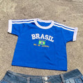 Women's Brazil Letter Y2K Top or Shorts