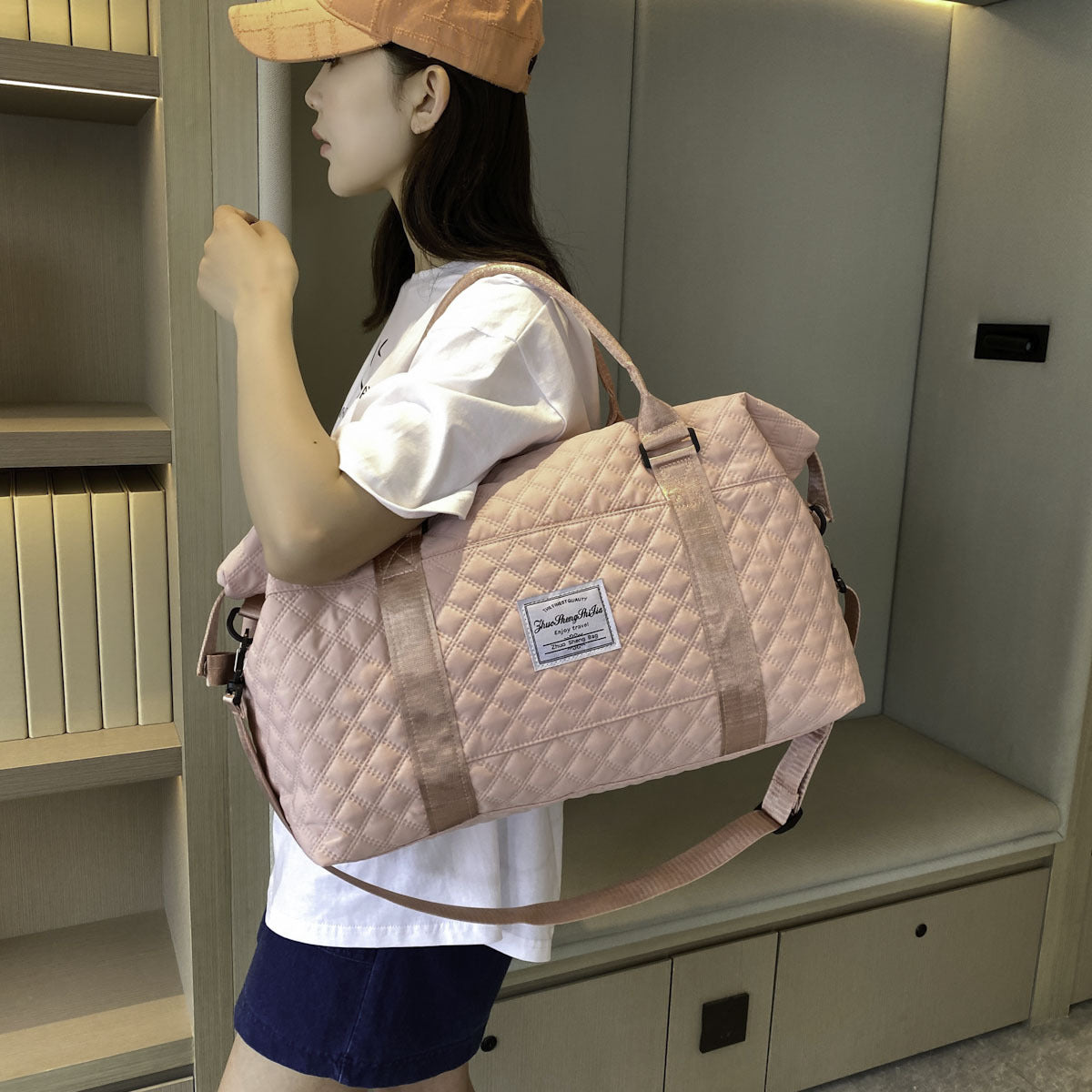 Large Sports Duffel Bag with Dry-Wet Separation – 36–55L