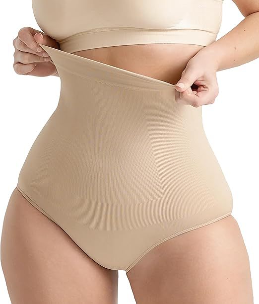 High-Waisted Silicone Shapewear Pants
