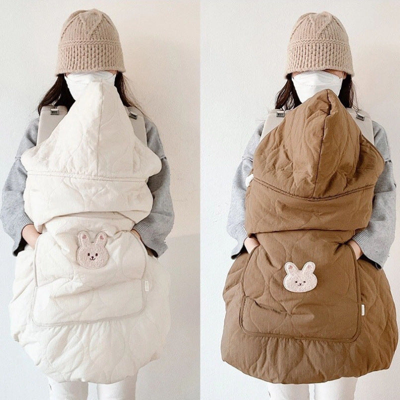 Windproof Winter Baby Blanket – Cotton Animal Patterns