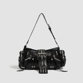 Retro Oil Wax Leather Handbag Shoulder Crossbody Bag