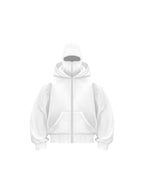 Women's Double-Layer Fleece Zip Hoodie