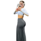 Women's High-Waist Straight-Leg Yoga Pants