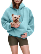 Relaxed Plush Pullover Hoodie