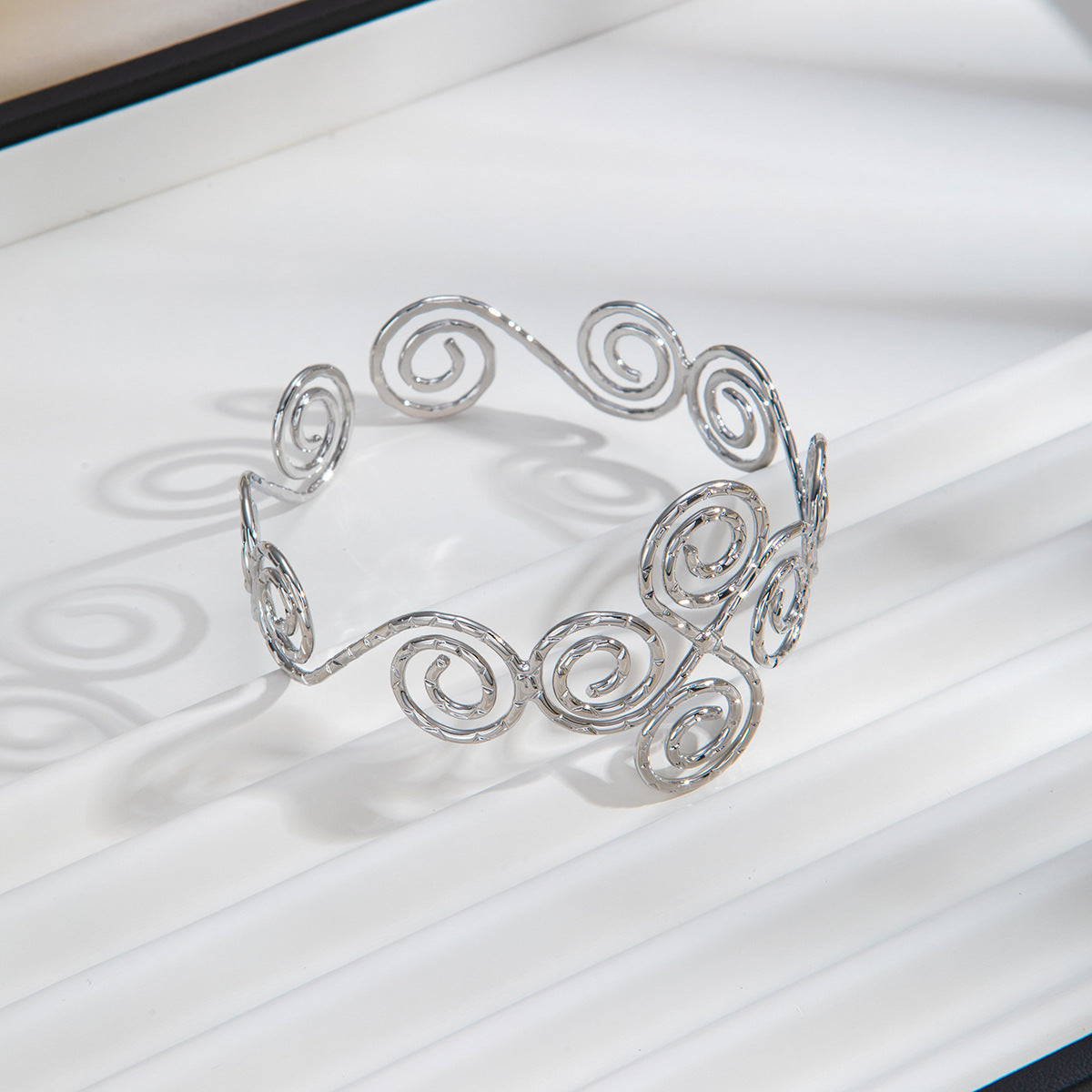 Gold & Silver Open Cuff Bracelet Collection