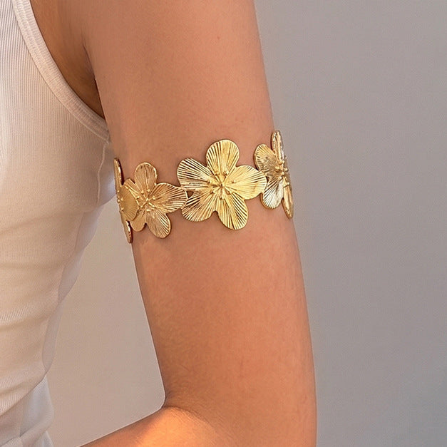 Gold & Silver Open Cuff Bracelet Collection