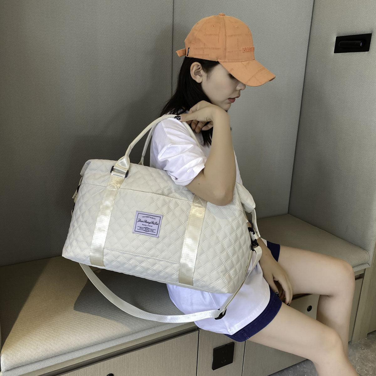 Large Sports Duffel Bag with Dry-Wet Separation – 36–55L