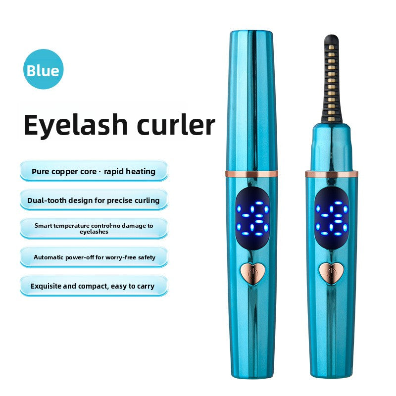 Electric Heated Eyelash Curler with Digital Display