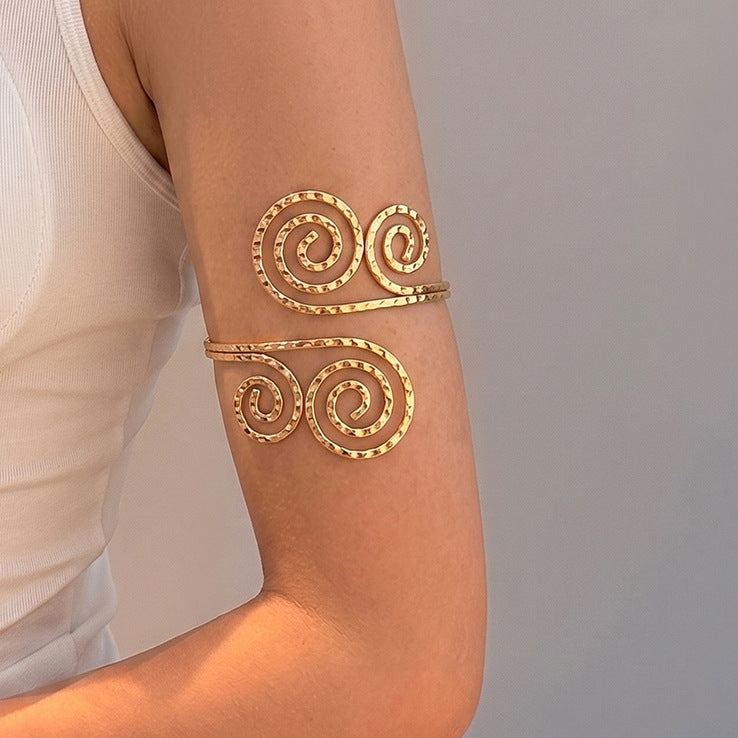Gold & Silver Open Cuff Bracelet Collection