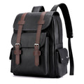 Soft PU Leather Laptop Backpack