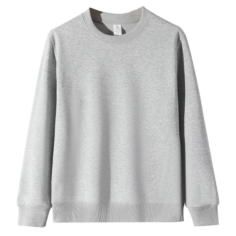 Men's Heavyweight Pullover Sweatshirt – Relaxed Fit Round Neck, Sizes M–5XL