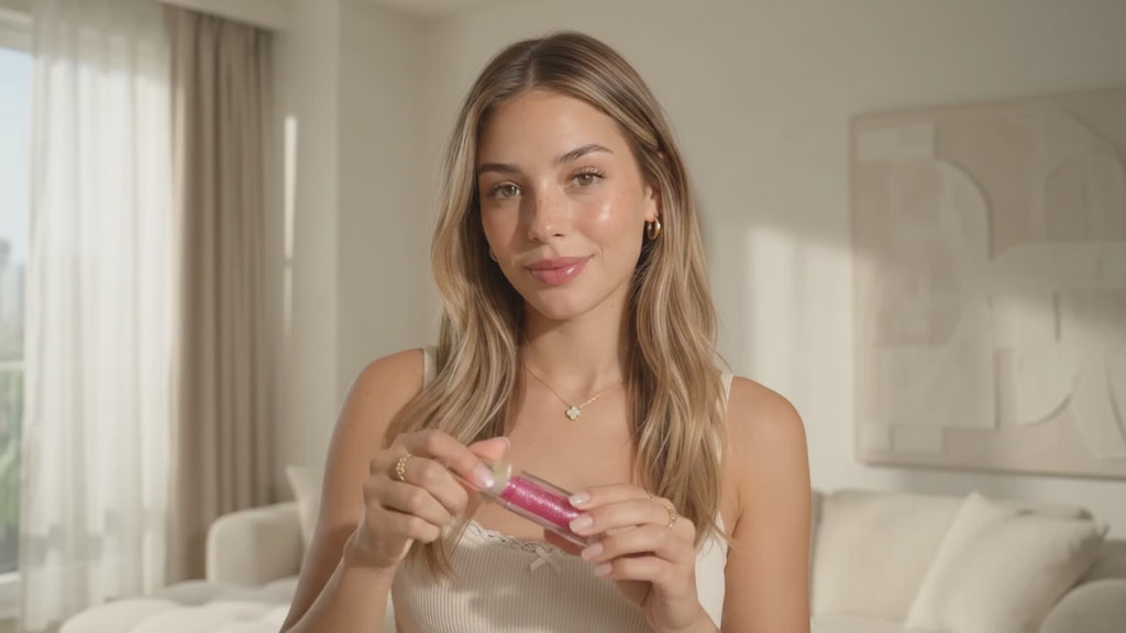 Shimmering Pearlescent Lip Gloss | High-Shine Finish